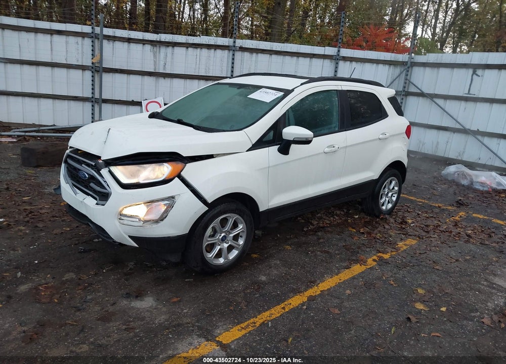 2021 FORD ECOSPORT SE VIN: MAJ6S3GL9MC396946