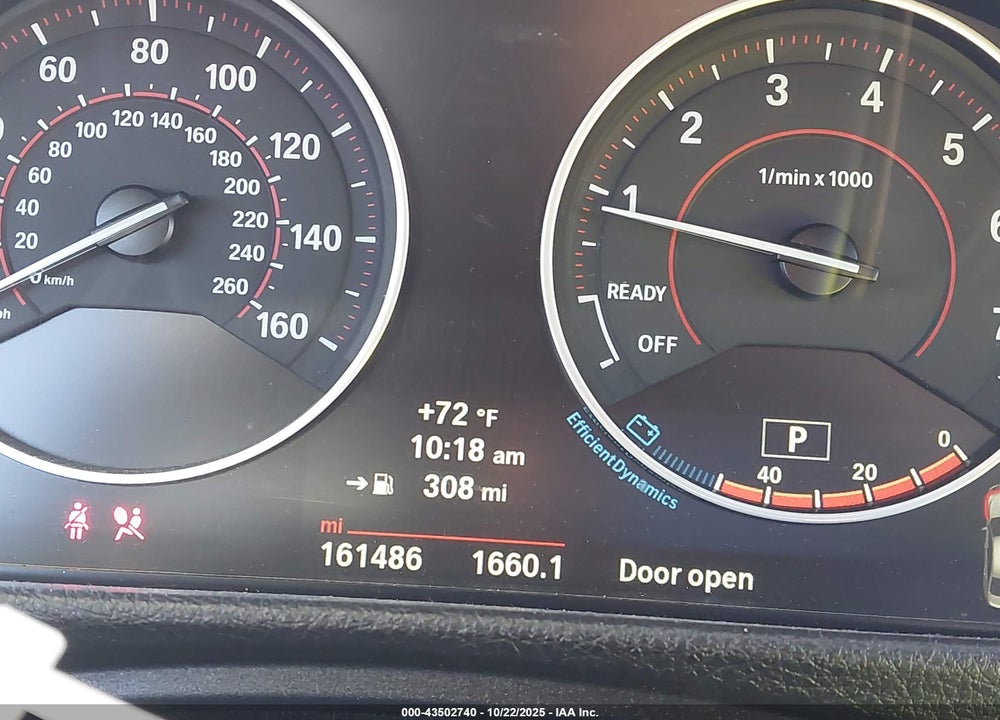2014 BMW 328I VIN: WBA3C1C5XEK115036