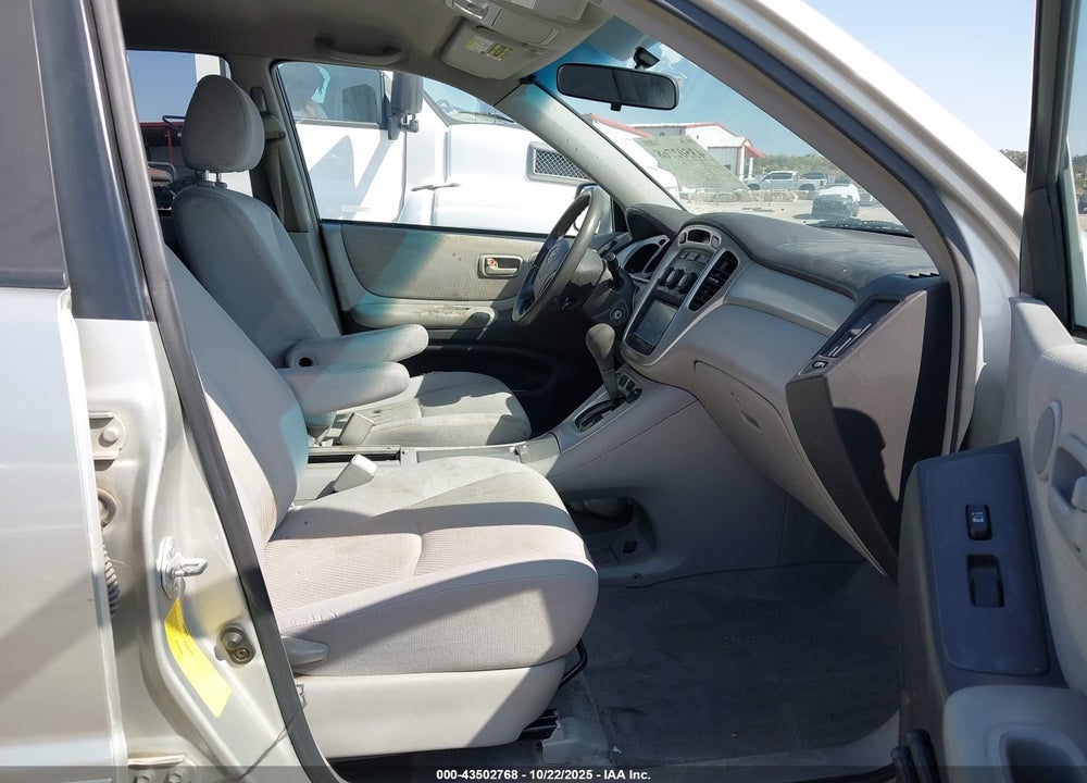 2006 TOYOTA HIGHLANDER V6 VIN: JTEGP21A160106958