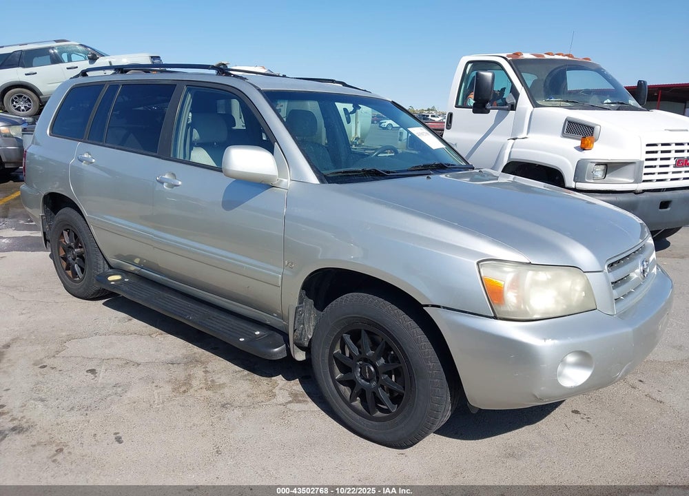2006 TOYOTA HIGHLANDER V6 VIN: JTEGP21A160106958