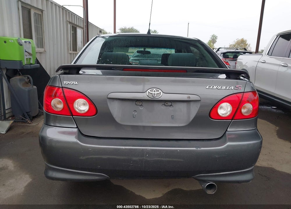 2005 TOYOTA COROLLA VIN: 2T1BR32E35C360725
