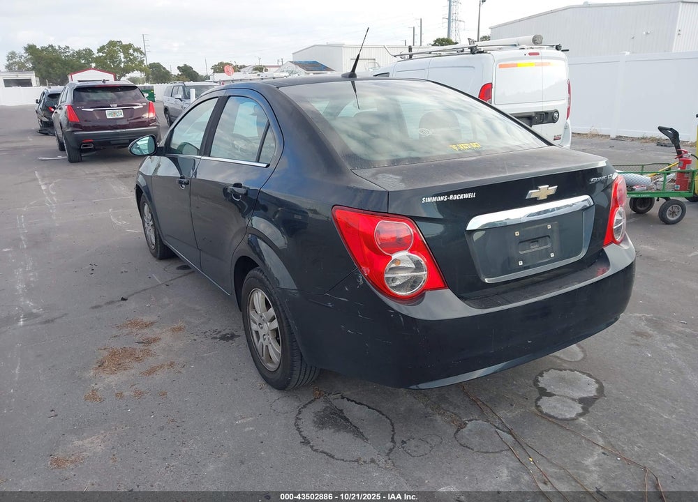 2014 CHEVROLET SONIC LT AUTO VIN: 1G1JC5SH9E4166778