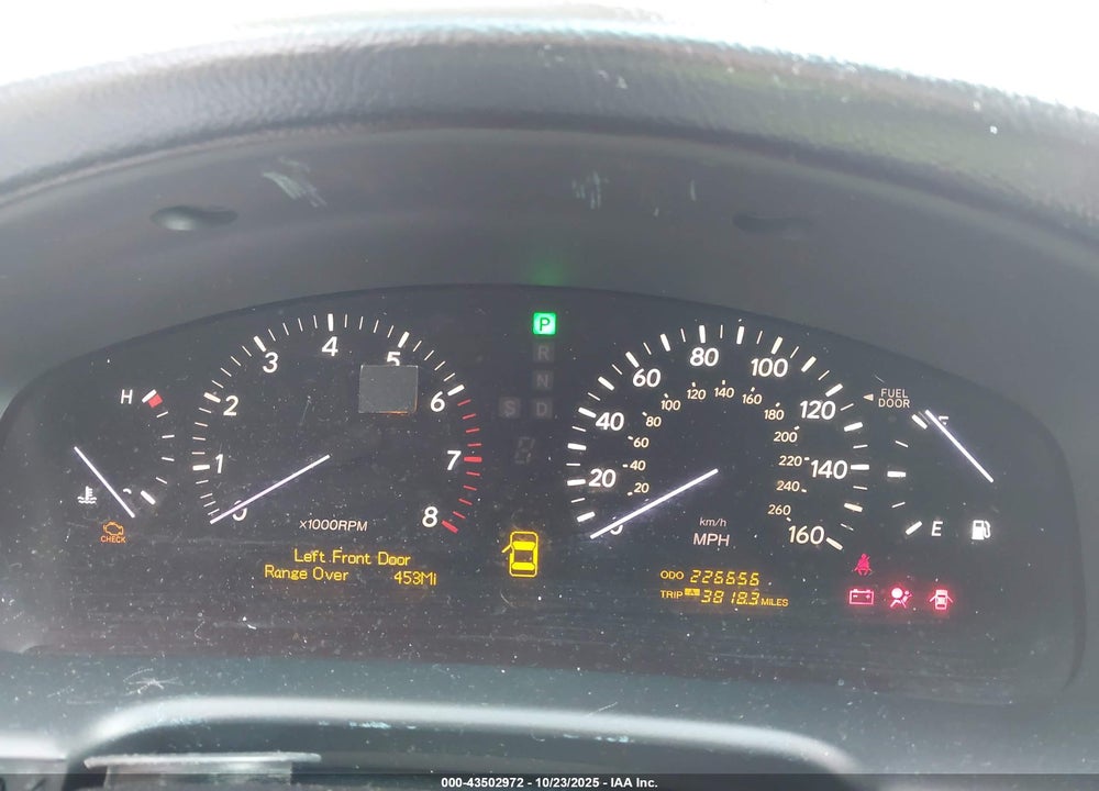 2004 LEXUS LS 430 VIN: JTHBN36F940163273