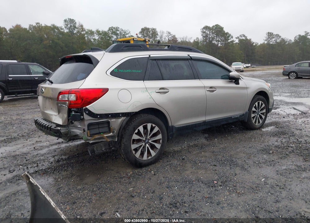 2016 SUBARU OUTBACK 2.5I LIMITED VIN: 4S4BSANC3G3352912