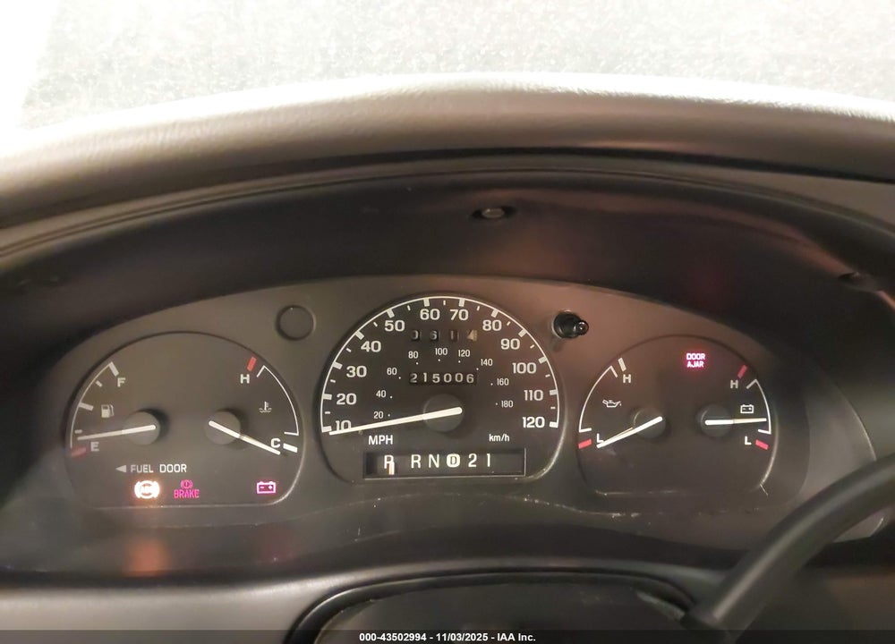 2000 FORD RANGER VIN: 1FTYR10C1YTA11480