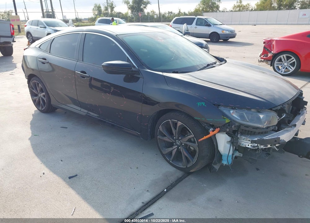 2020 HONDA CIVIC SPORT VIN: 19XFC2F88LE027503