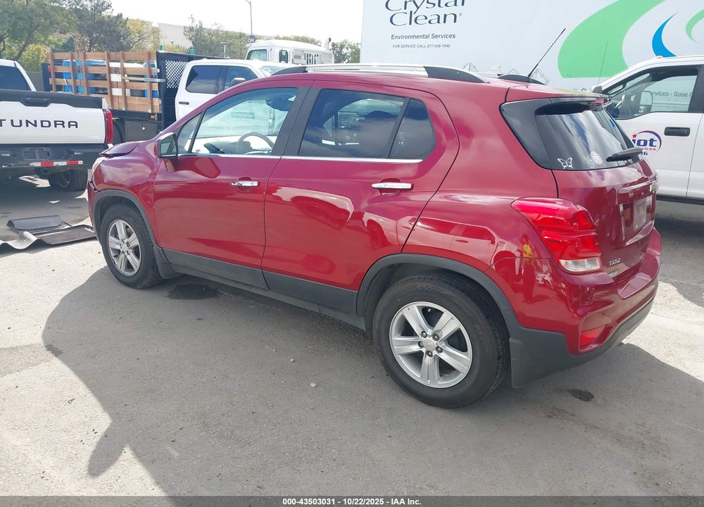 2019 CHEVROLET TRAX VIN: 3GNCJLSB8KL347678