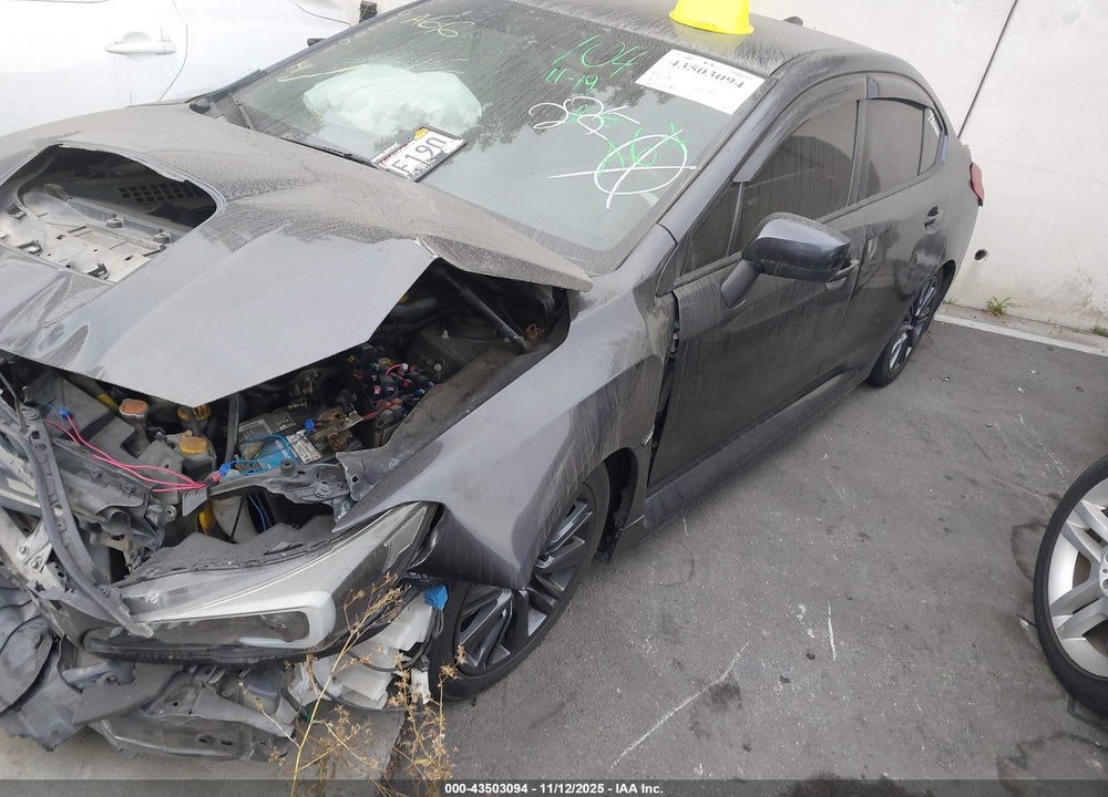 2018 SUBARU WRX VIN: JF1VA1A61J9814964