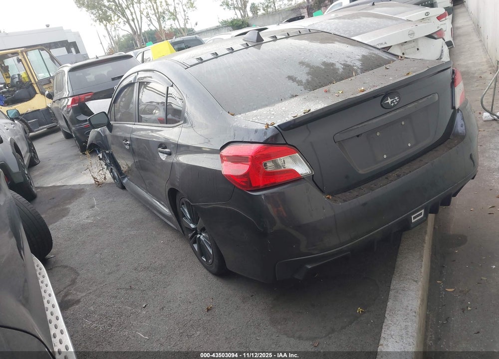 2018 SUBARU WRX VIN: JF1VA1A61J9814964