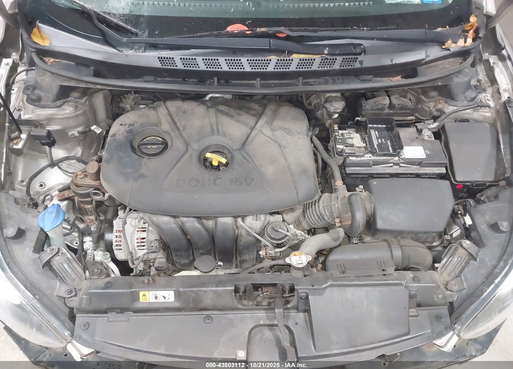 2016 HYUNDAI ELANTRA SE VIN: 5NPDH4AE8GH786820