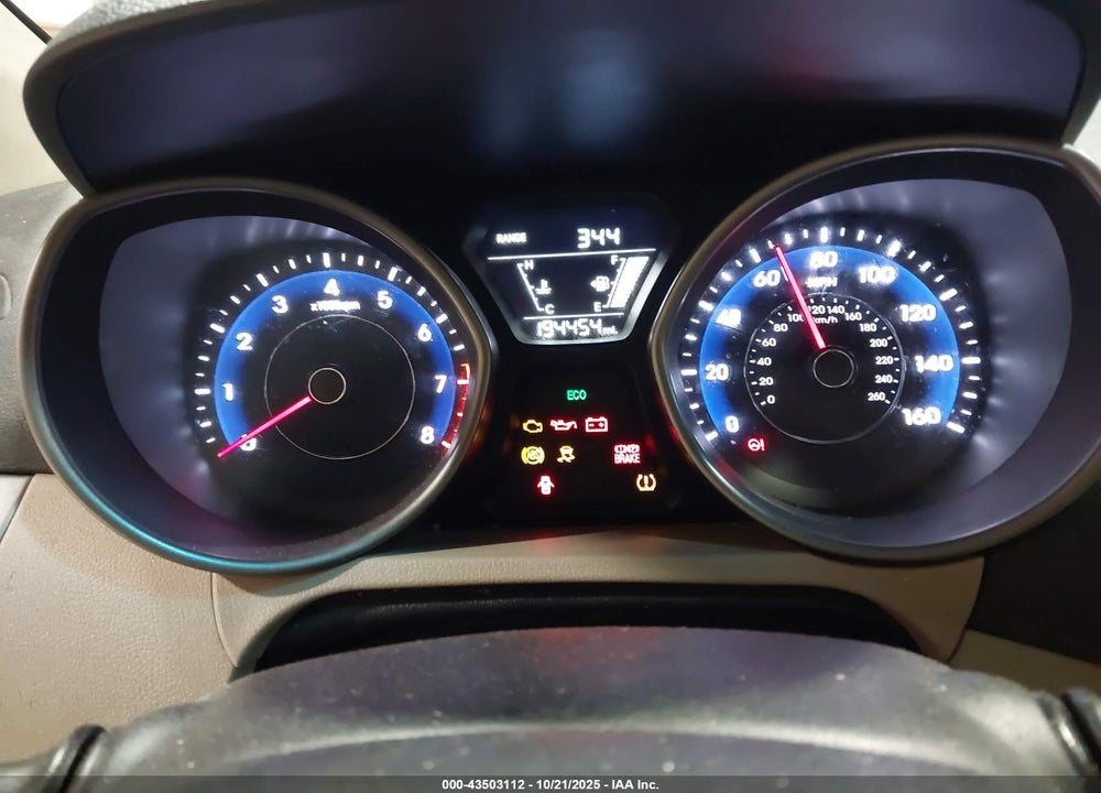 2016 HYUNDAI ELANTRA SE VIN: 5NPDH4AE8GH786820