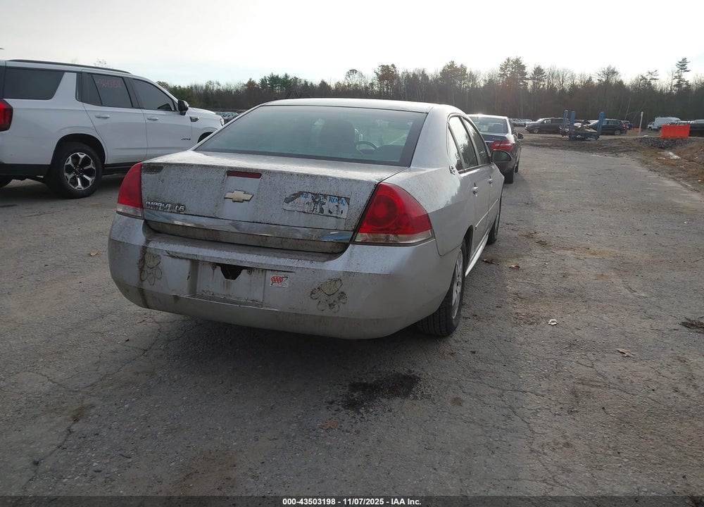 2009 CHEVROLET IMPALA VIN: 2G1WB57N791292436