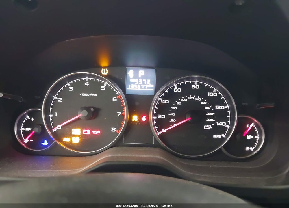 2014 SUBARU OUTBACK 2.5I PREMIUM VIN: 4S4BRCCC1E3281183