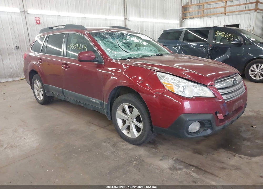2014 SUBARU OUTBACK 2.5I PREMIUM VIN: 4S4BRCCC1E3281183