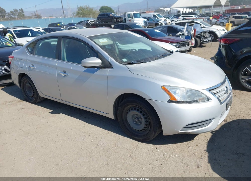 2013 NISSAN SENTRA SV VIN: 3N1AB7AP1DL657601