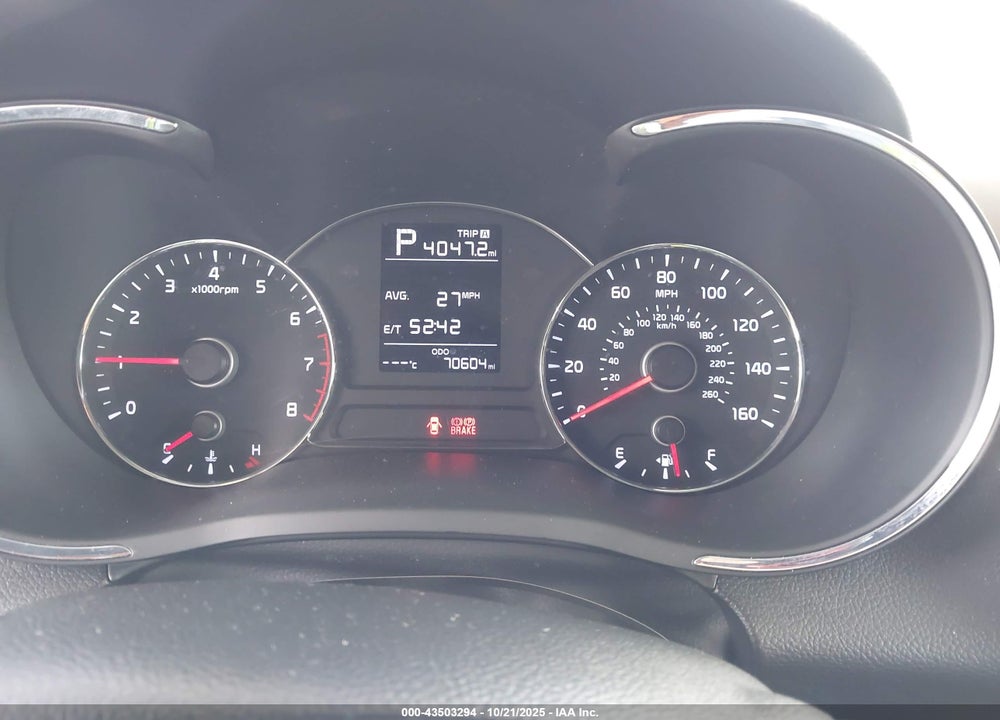 2017 KIA FORTE LX VIN: KNAFK5A88H5705579