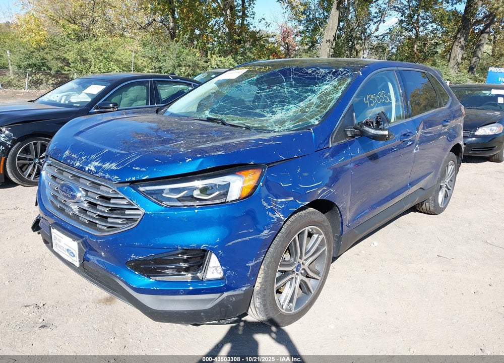 2020 FORD EDGE TITANIUM VIN: 2FMPK4K95LBB29328