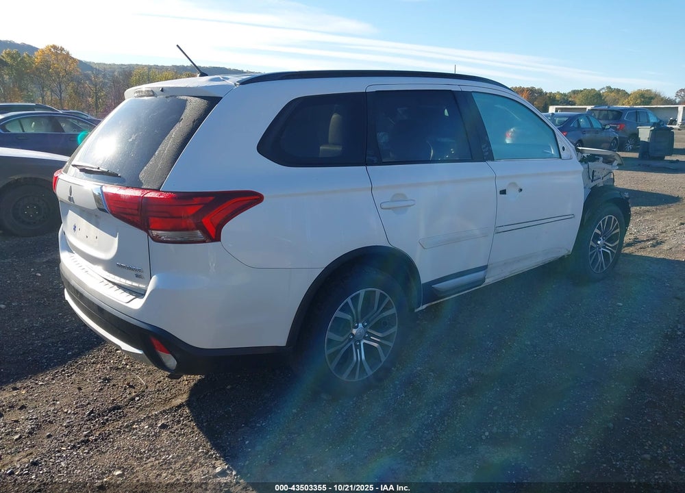 2016 MITSUBISHI OUTLANDER SEL VIN: JA4AZ3A30GZ037327