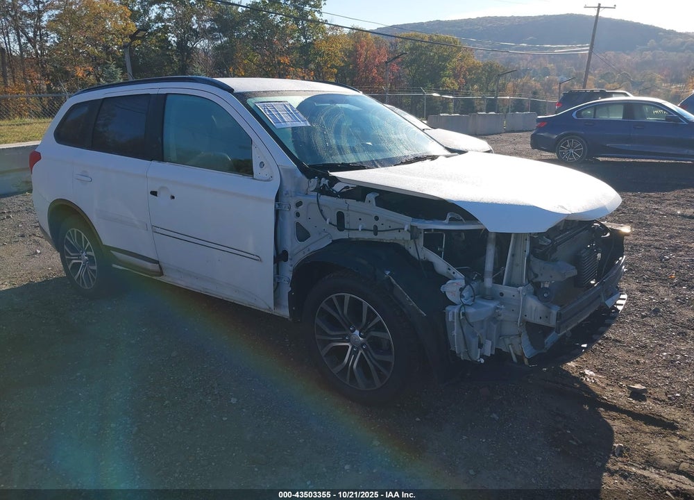 2016 MITSUBISHI OUTLANDER SEL VIN: JA4AZ3A30GZ037327