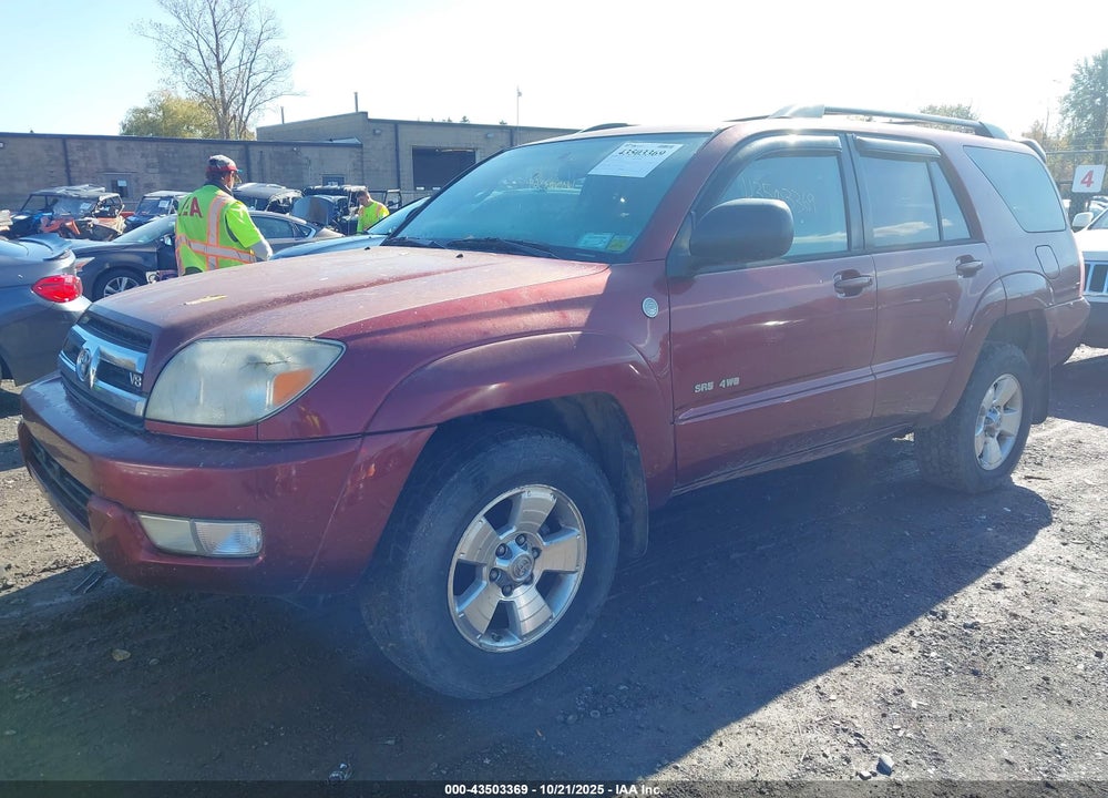 2005 TOYOTA 4RUNNER SR5 V8 VIN: JTEBT14R958024350