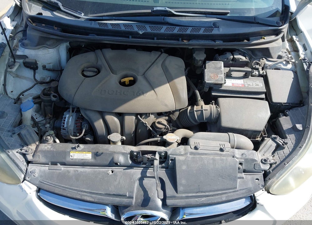 2011 HYUNDAI ELANTRA VIN: 5NPDH4AE5BH028572
