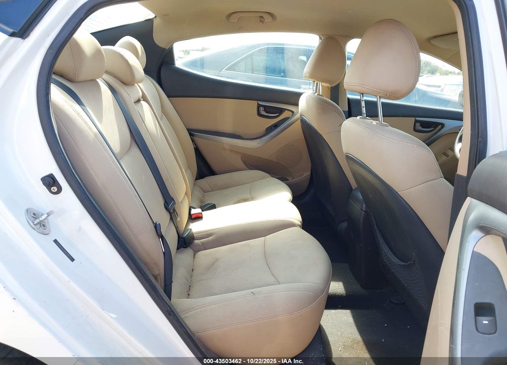 2011 HYUNDAI ELANTRA VIN: 5NPDH4AE5BH028572