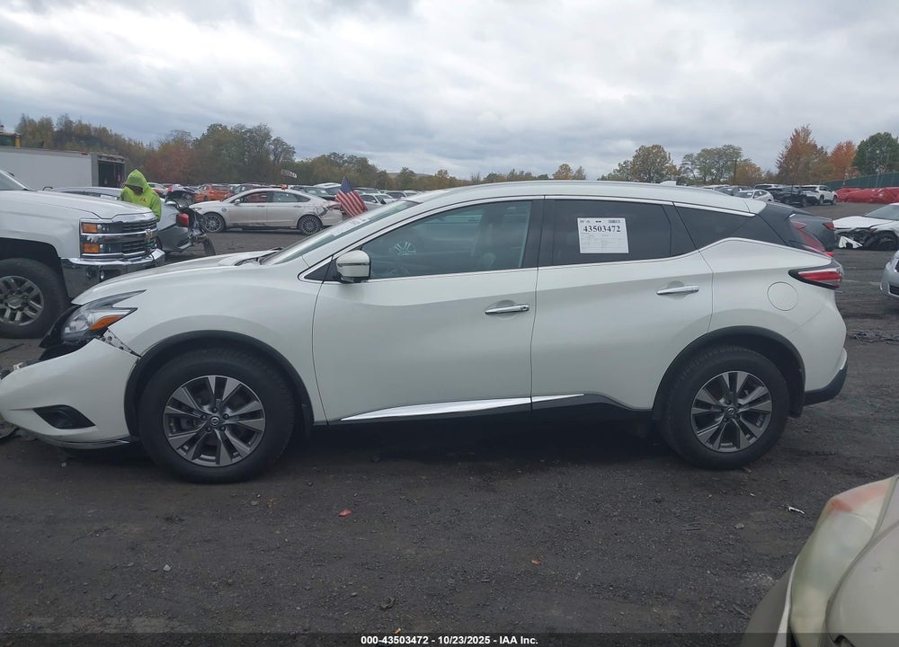 2017 NISSAN MURANO SL VIN: 5N1AZ2MH6HN145009