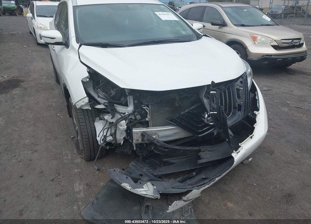 2017 NISSAN MURANO SL VIN: 5N1AZ2MH6HN145009