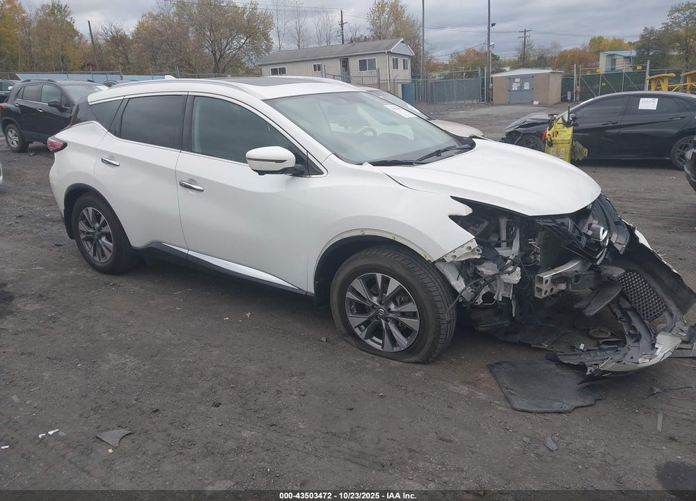 2017 NISSAN MURANO SL VIN: 5N1AZ2MH6HN145009