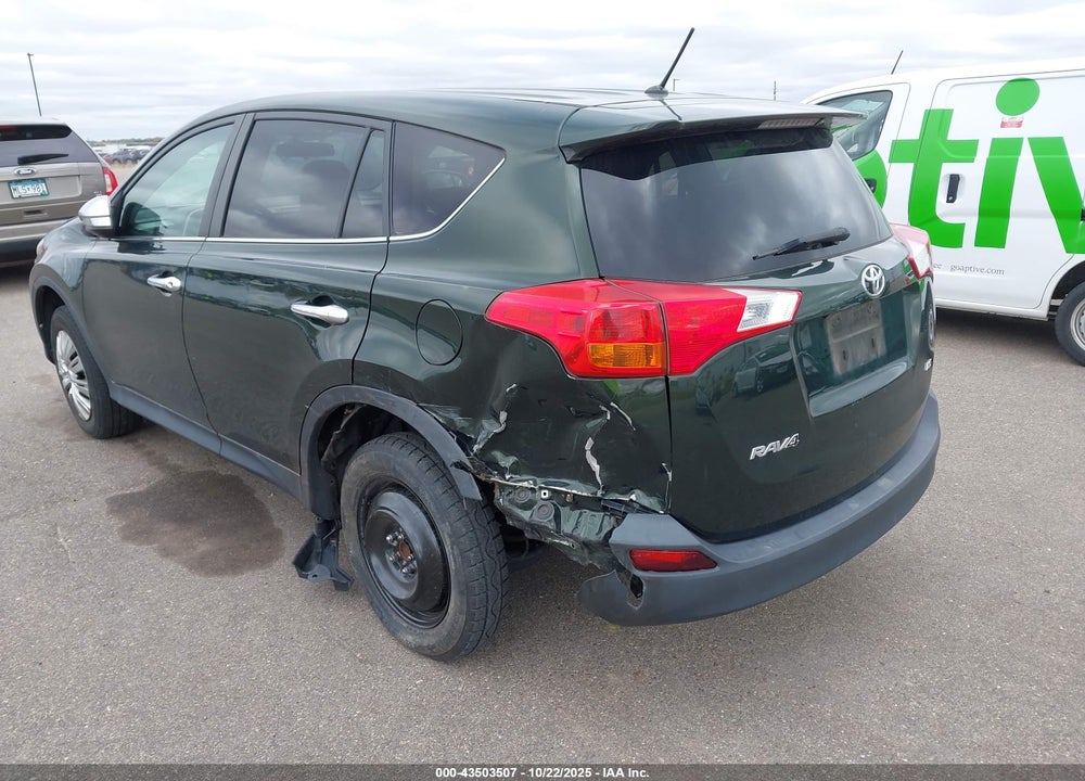 2013 TOYOTA RAV4 LE VIN: 2T3ZFREV9DW011708