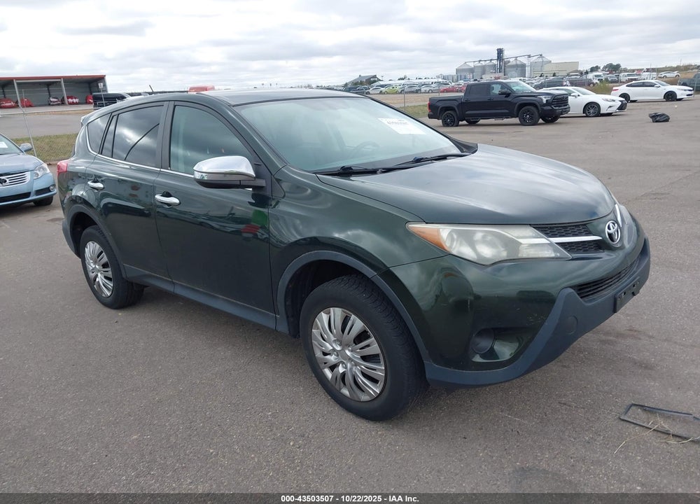 2013 TOYOTA RAV4 LE VIN: 2T3ZFREV9DW011708