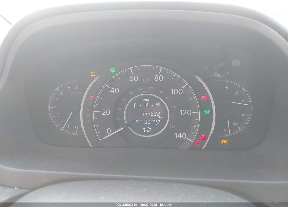 2016 HONDA CR-V VIN: 2HKRM4H57GH644577