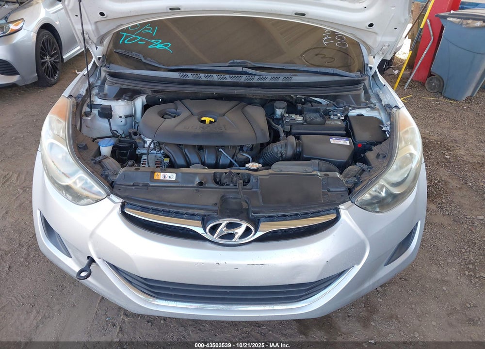 2013 HYUNDAI ELANTRA VIN: KMHDH4AE0DU001395