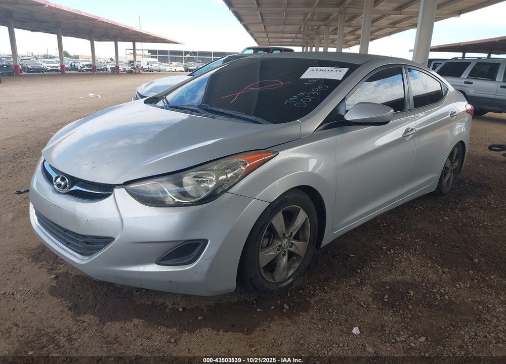 2013 HYUNDAI ELANTRA VIN: KMHDH4AE0DU001395
