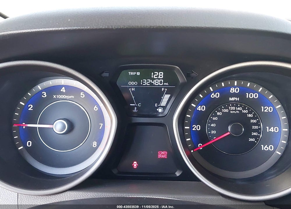 2013 HYUNDAI ELANTRA VIN: KMHDH4AE0DU001395