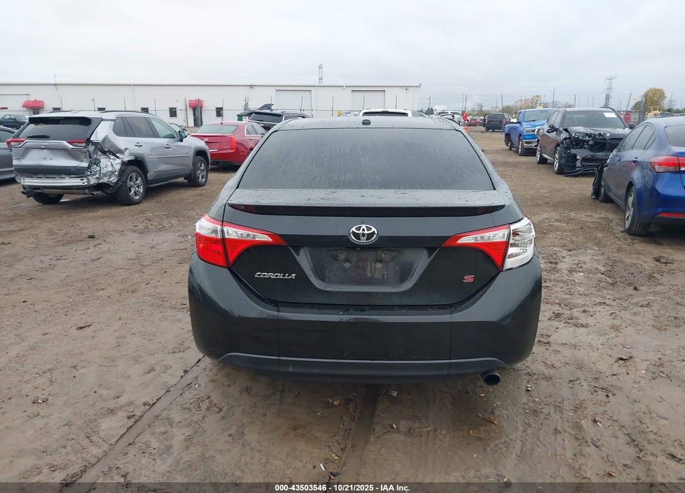 2014 TOYOTA COROLLA S PLUS VIN: 5YFBURHE2EP097376