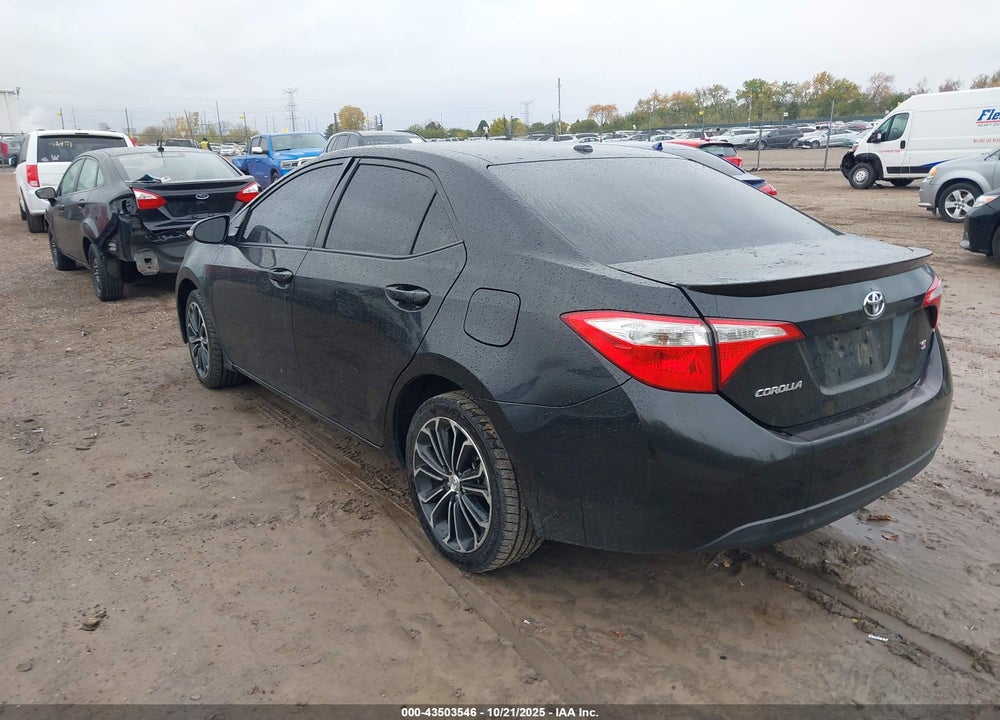 2014 TOYOTA COROLLA S PLUS VIN: 5YFBURHE2EP097376