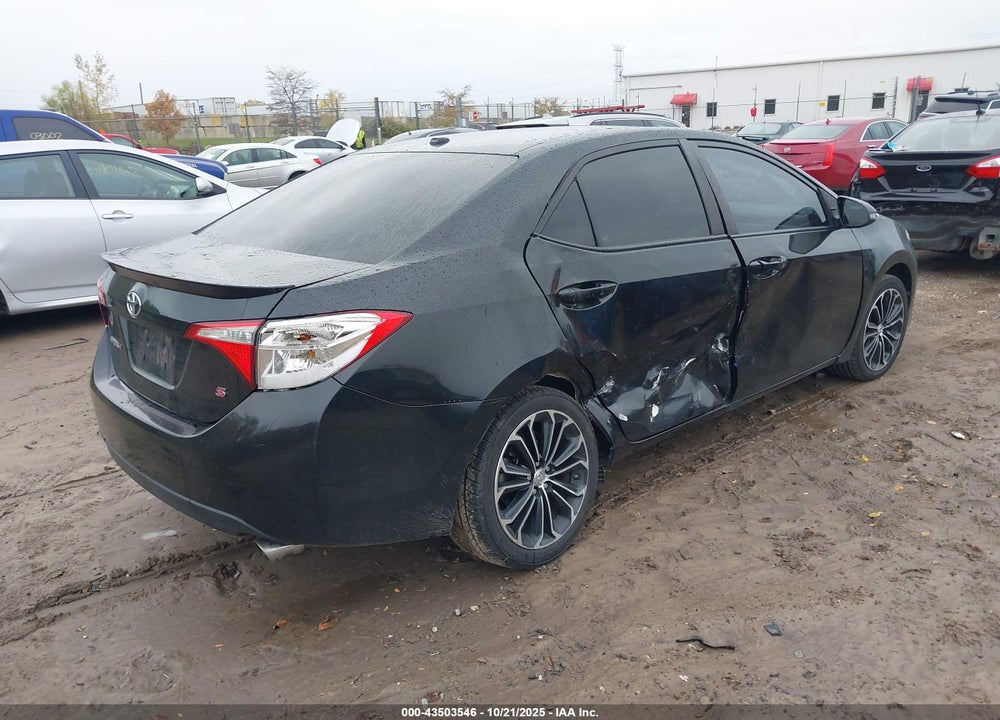 2014 TOYOTA COROLLA S PLUS VIN: 5YFBURHE2EP097376