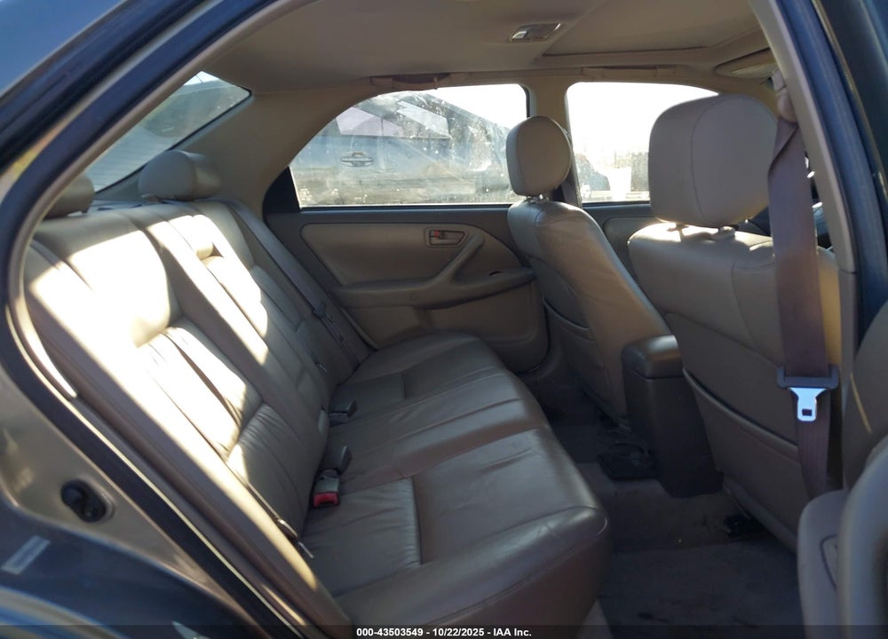 1999 TOYOTA CAMRY XLE V6 VIN: JT2BF28K5X0150813