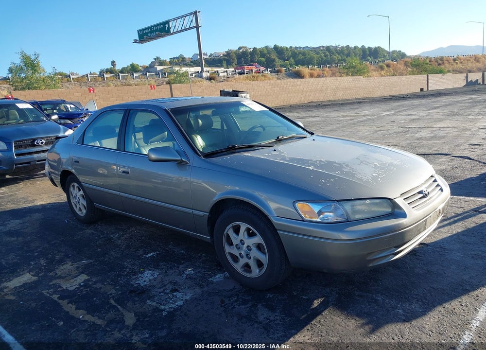1999 TOYOTA CAMRY XLE V6 VIN: JT2BF28K5X0150813