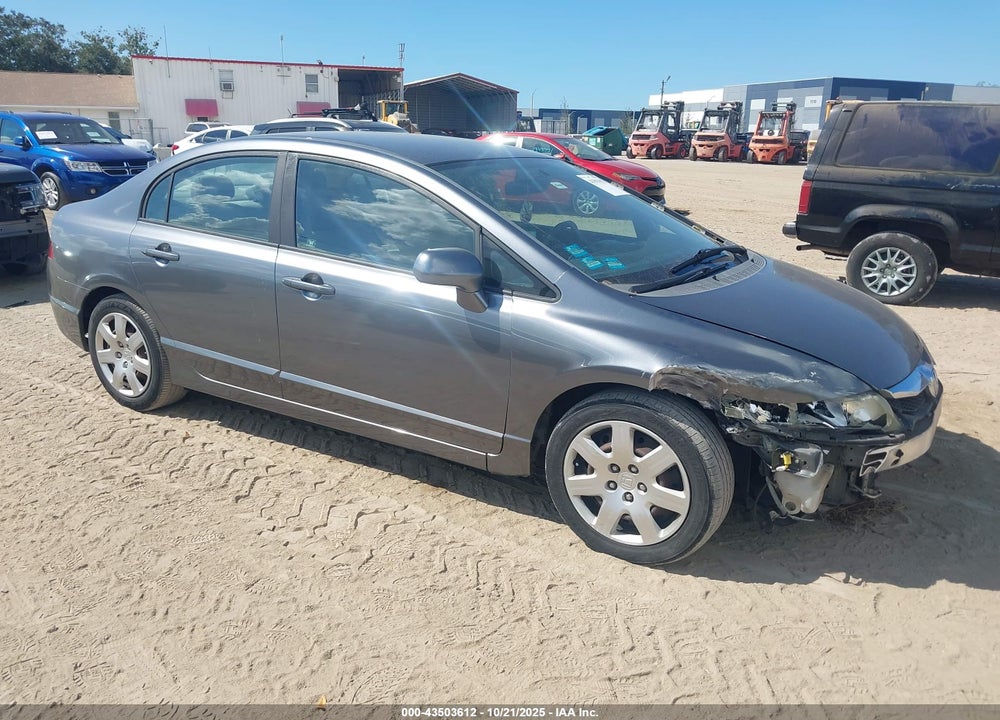 2010 HONDA CIVIC LX VIN: 2HGFA1F51AH501235
