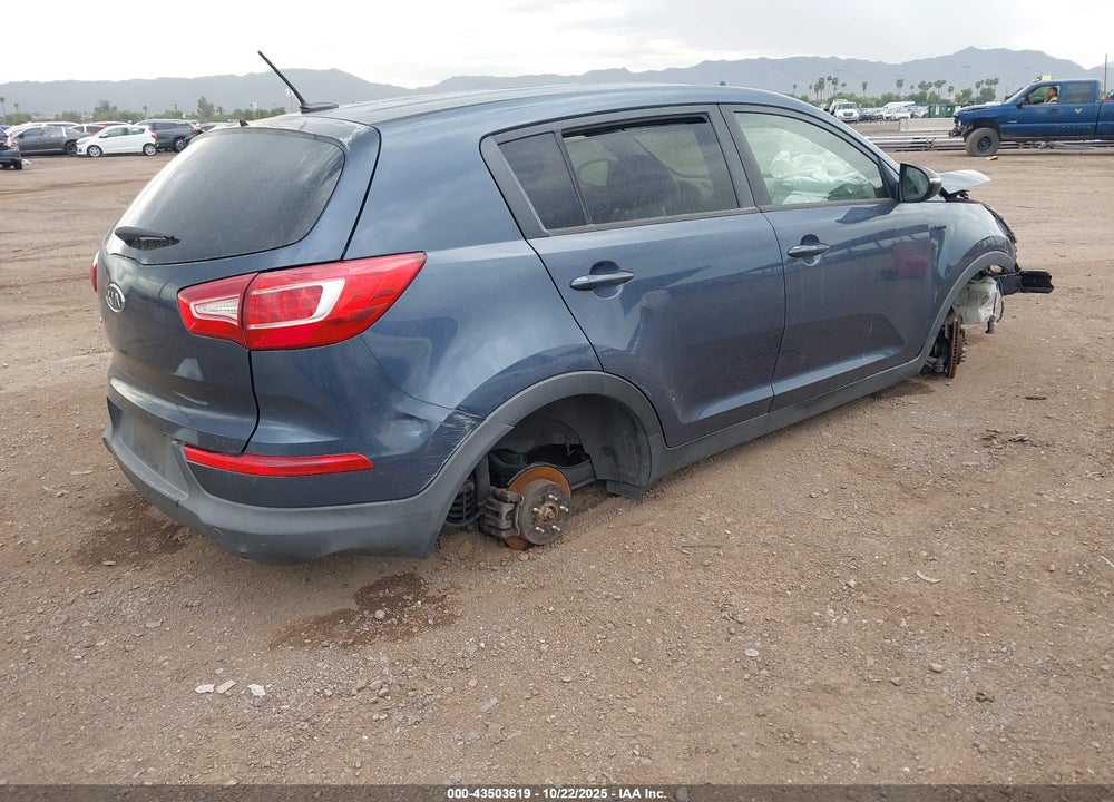 2012 KIA SPORTAGE LX VIN: KNDPBCA27C7315478
