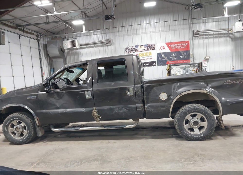 2005 FORD F-250 LARIAT/XL/XLT VIN: 1FTSW21Y45ED03705
