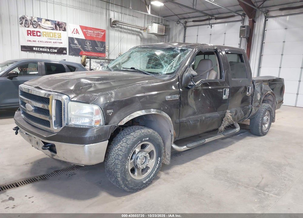 2005 FORD F-250 LARIAT/XL/XLT VIN: 1FTSW21Y45ED03705