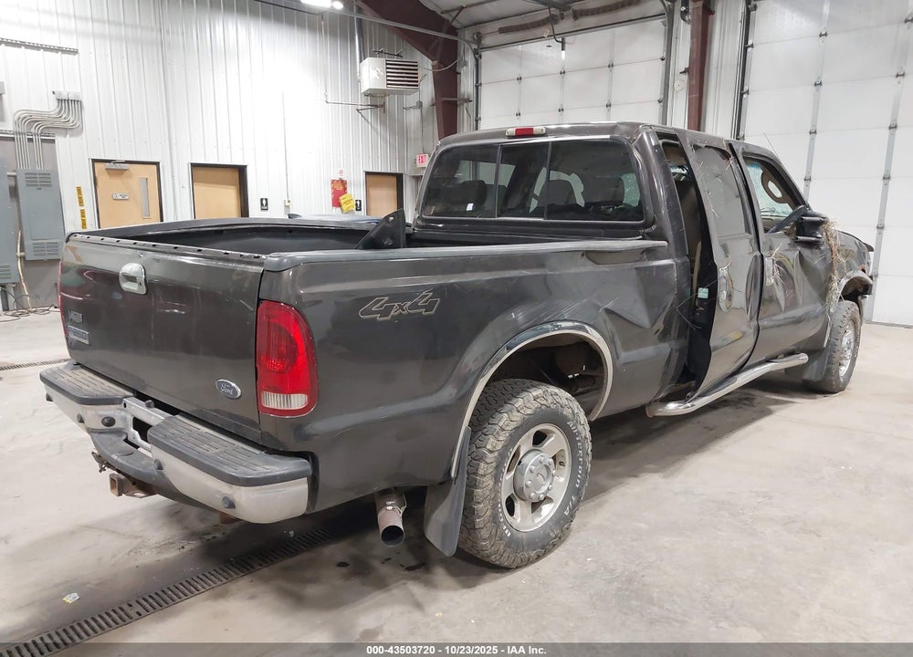 2005 FORD F-250 LARIAT/XL/XLT VIN: 1FTSW21Y45ED03705