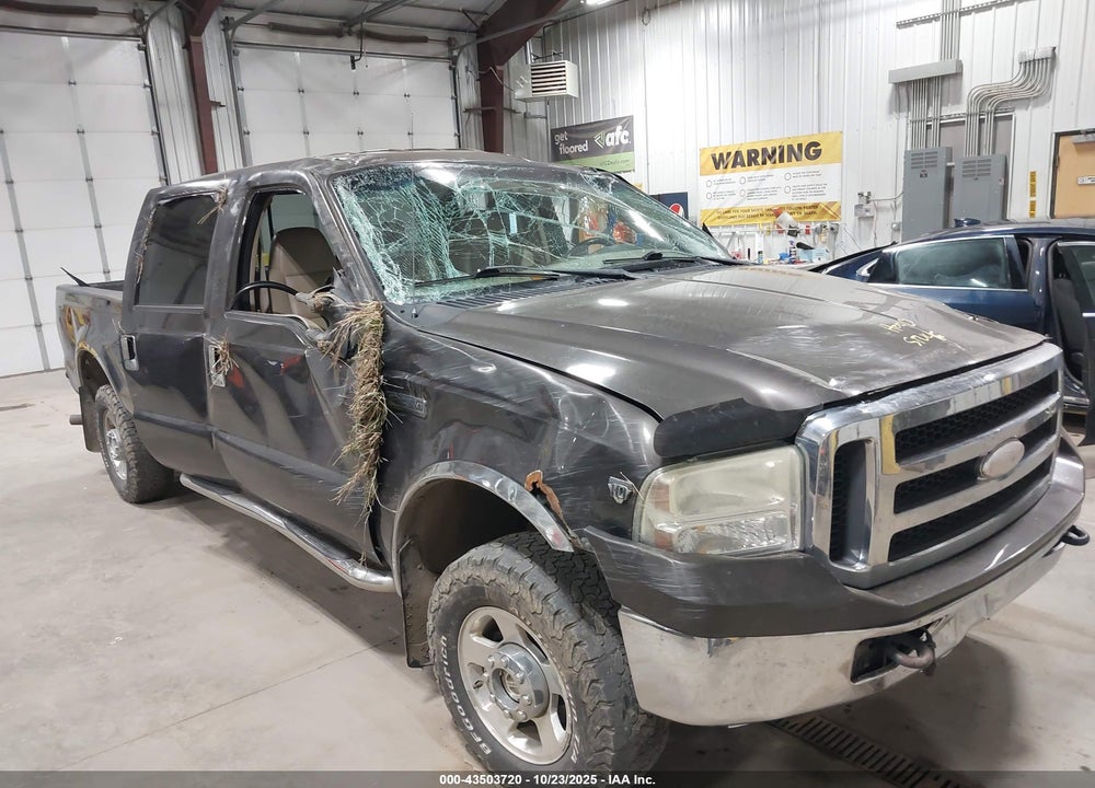 2005 FORD F-250 LARIAT/XL/XLT VIN: 1FTSW21Y45ED03705