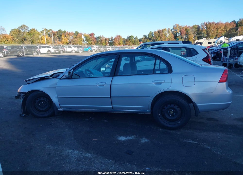 2002 HONDA CIVIC EX VIN: 1HGES26822L041743