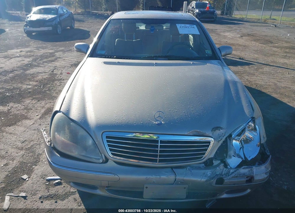 2000 MERCEDES-BENZ S 430 VIN: WDBNG70J1YA039137