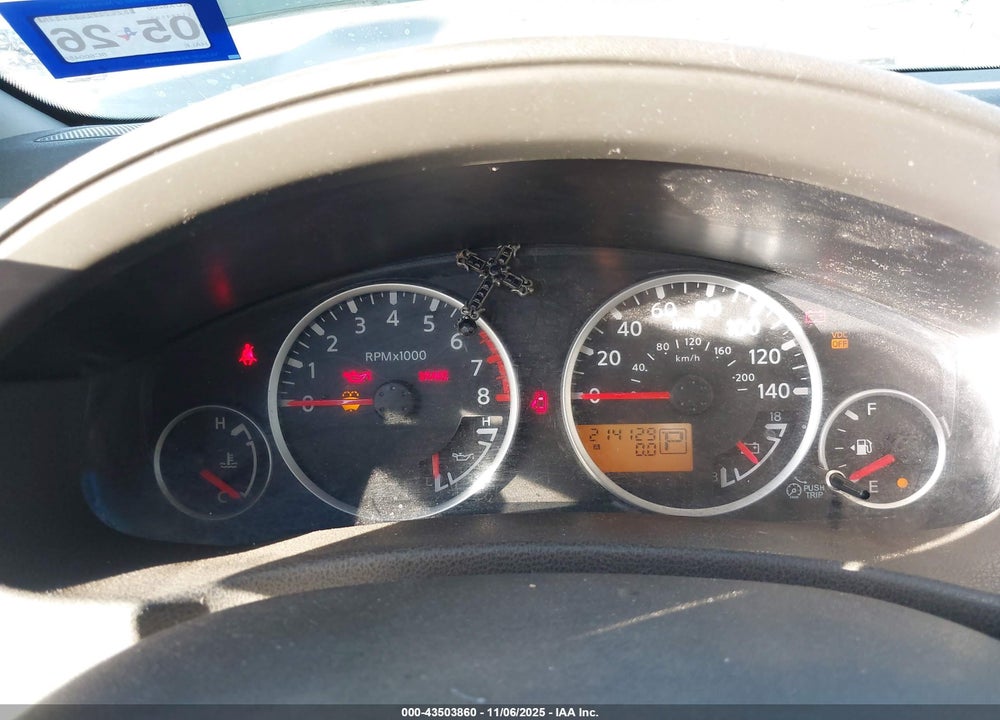 2008 NISSAN PATHFINDER SE VIN: 5N1AR18U38C600458