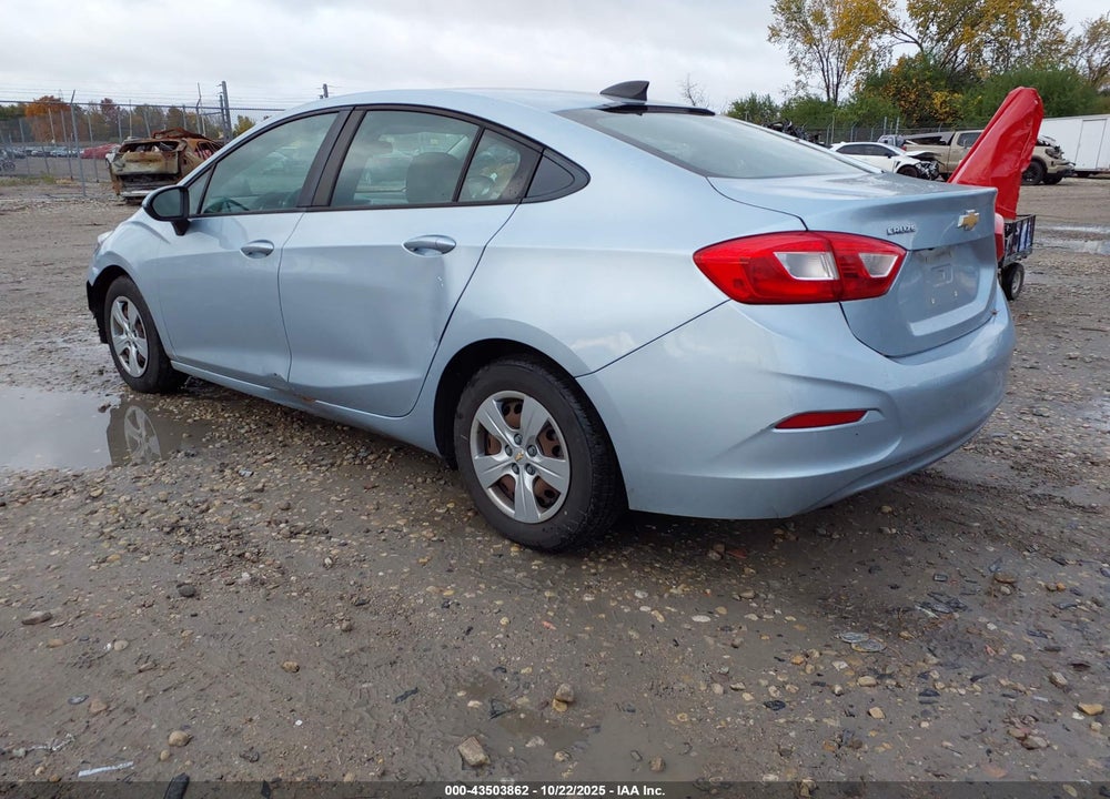 2017 CHEVROLET CRUZE LS AUTO VIN: 1G1BC5SM7H7204836